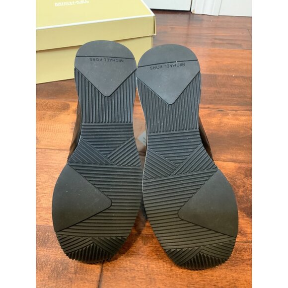 Michael Kors Black Maven Zig Zag Nylon Slip-On Trainer NEW $175, Size 7.5 - Picture 8 of 9